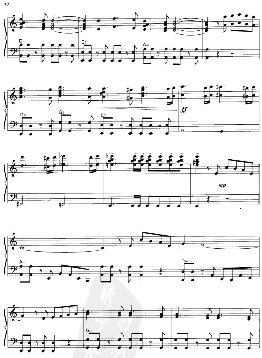 橄榄项链手风琴曲谱（图2）