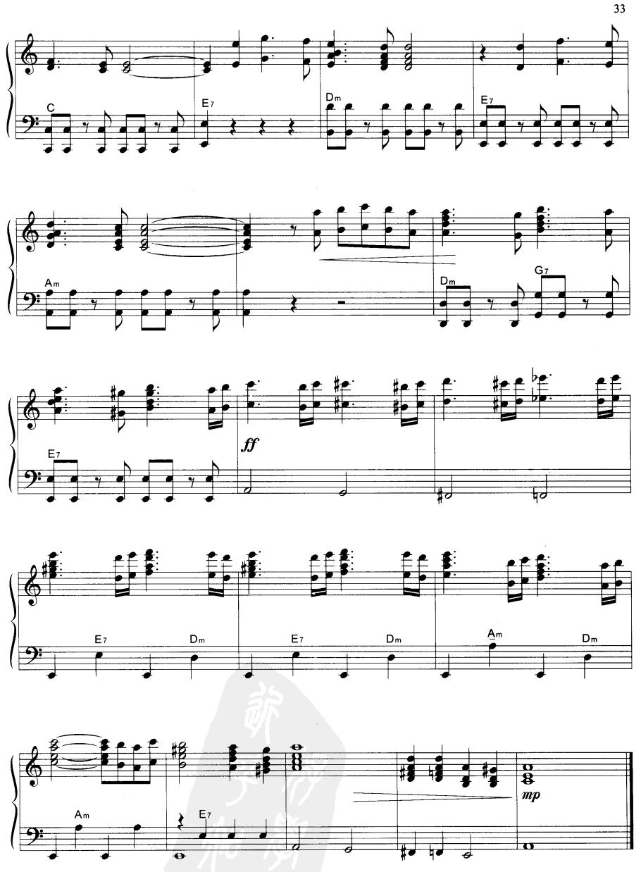 橄榄项链手风琴曲谱（图3）