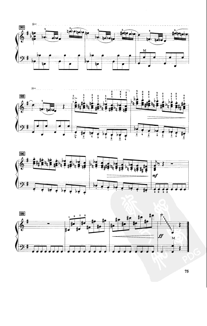 马刀舞曲手风琴曲谱（图7）