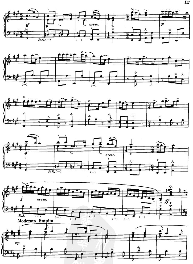 解放区的天手风琴曲谱（图2）