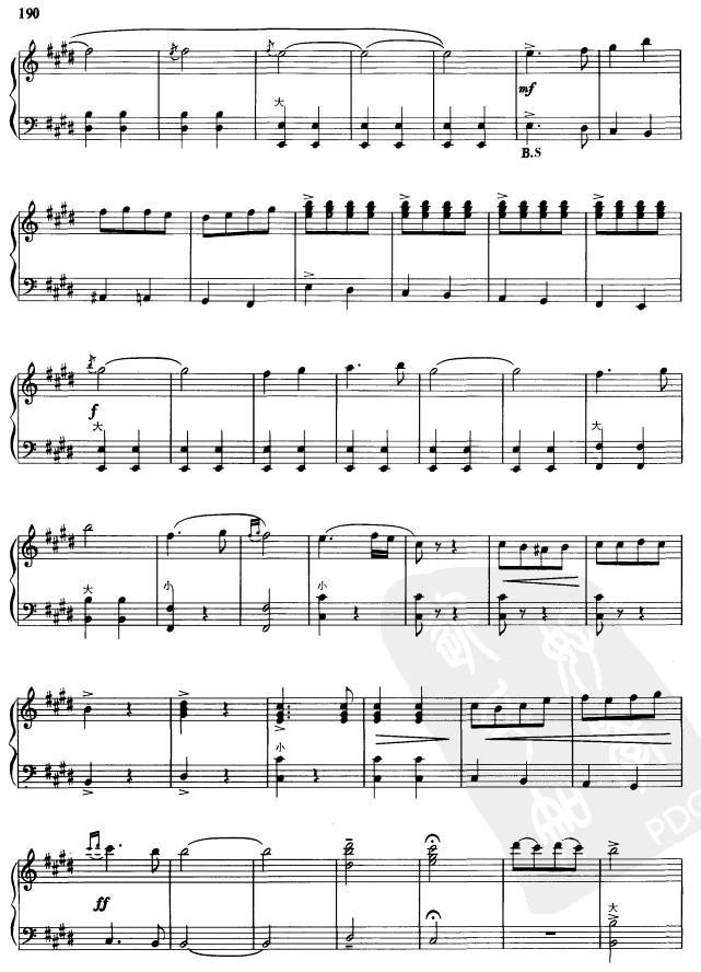 打虎上山手风琴曲谱（图6）