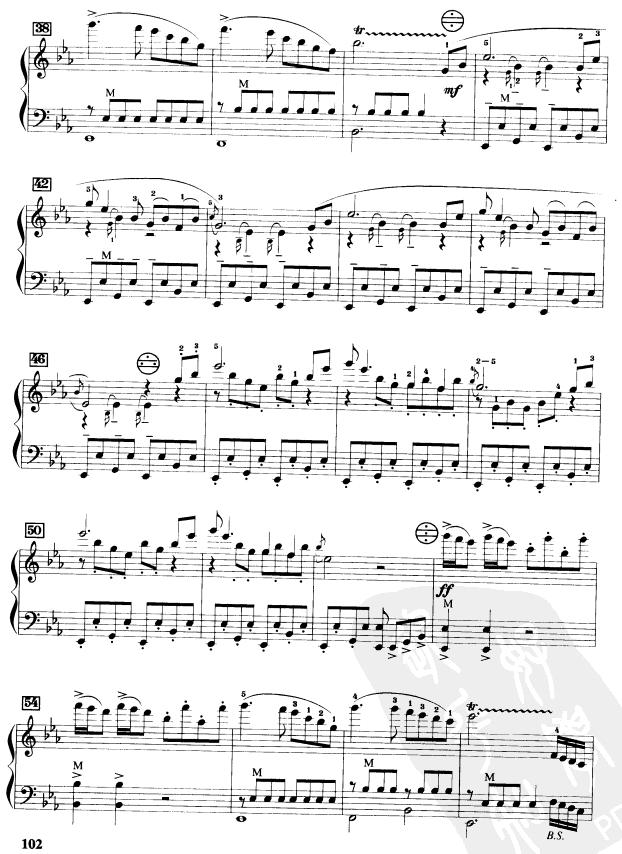 北京喜讯传边寨手风琴曲谱（图3）