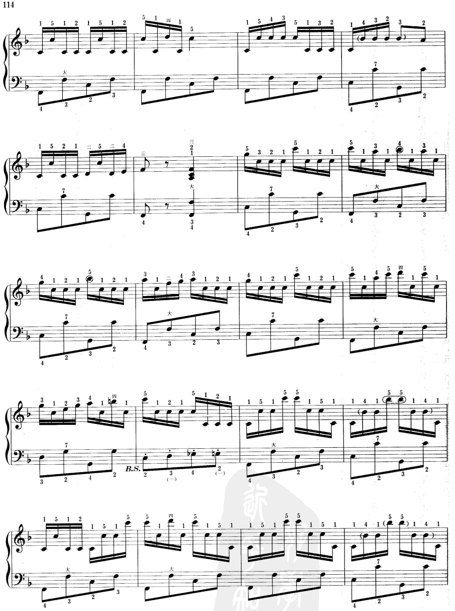 孤独的牧羊人手风琴曲谱（图2）