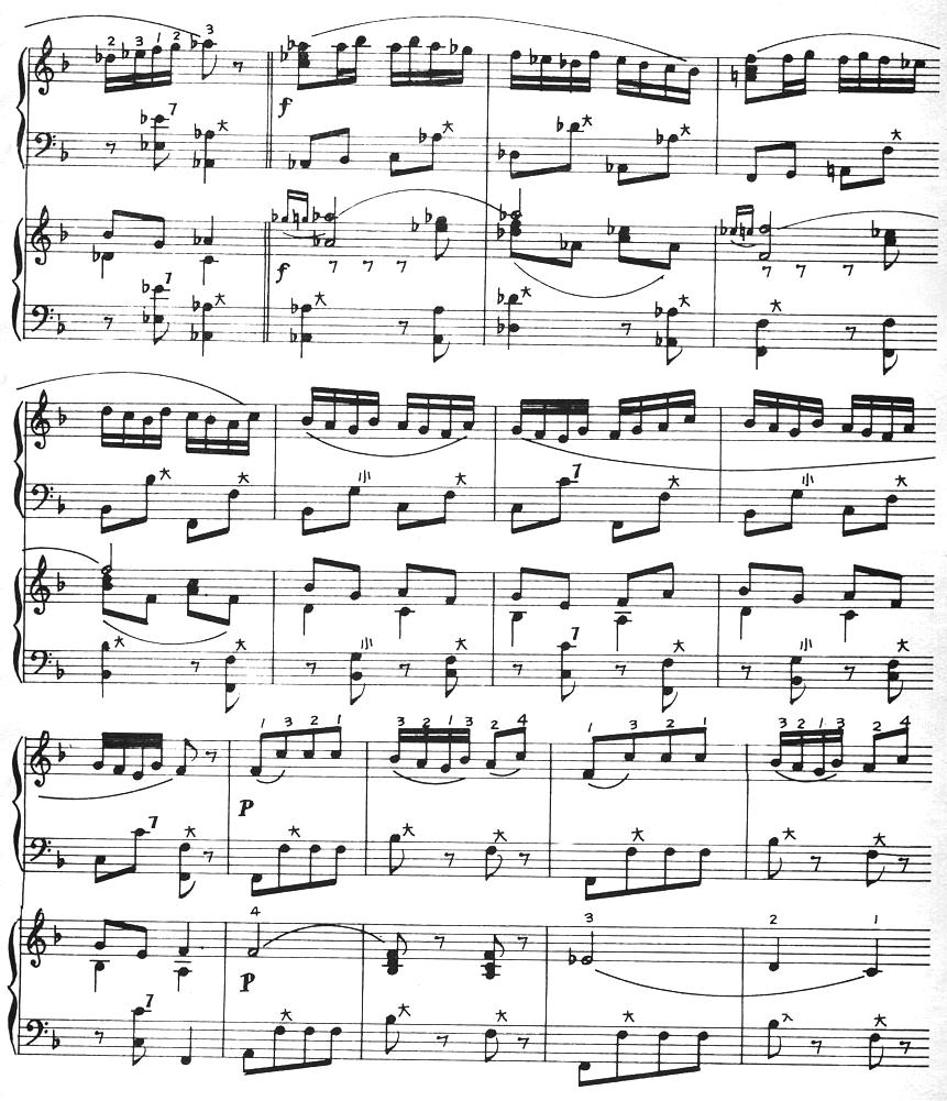 草地上的鸭子手风琴曲谱（图4）