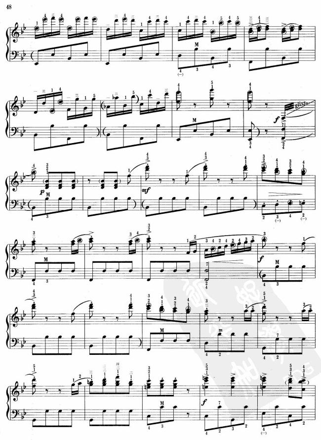 闲聊波尔卡手风琴曲谱（图6）