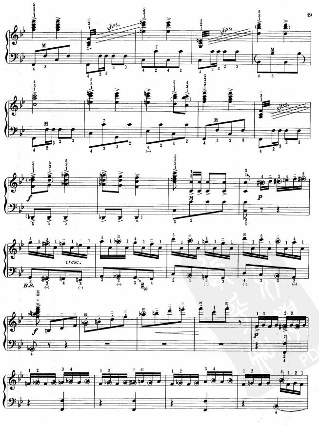 闲聊波尔卡手风琴曲谱（图7）