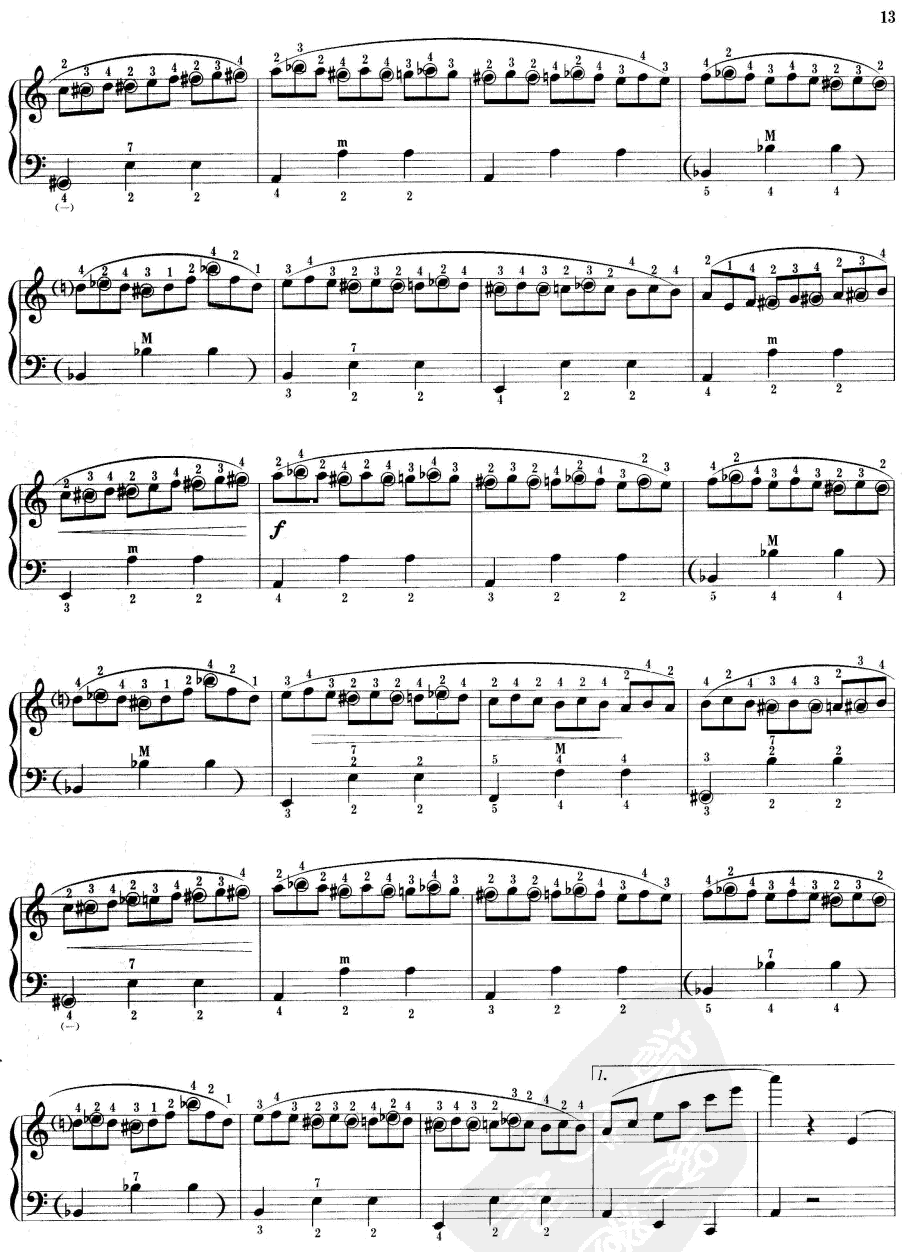 巴黎的微风手风琴曲谱（图2）