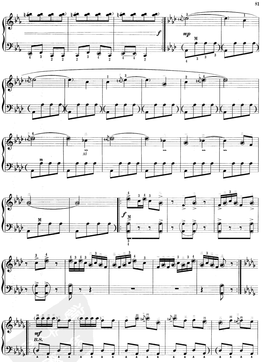 快乐的啰嗦手风琴曲谱（图3）