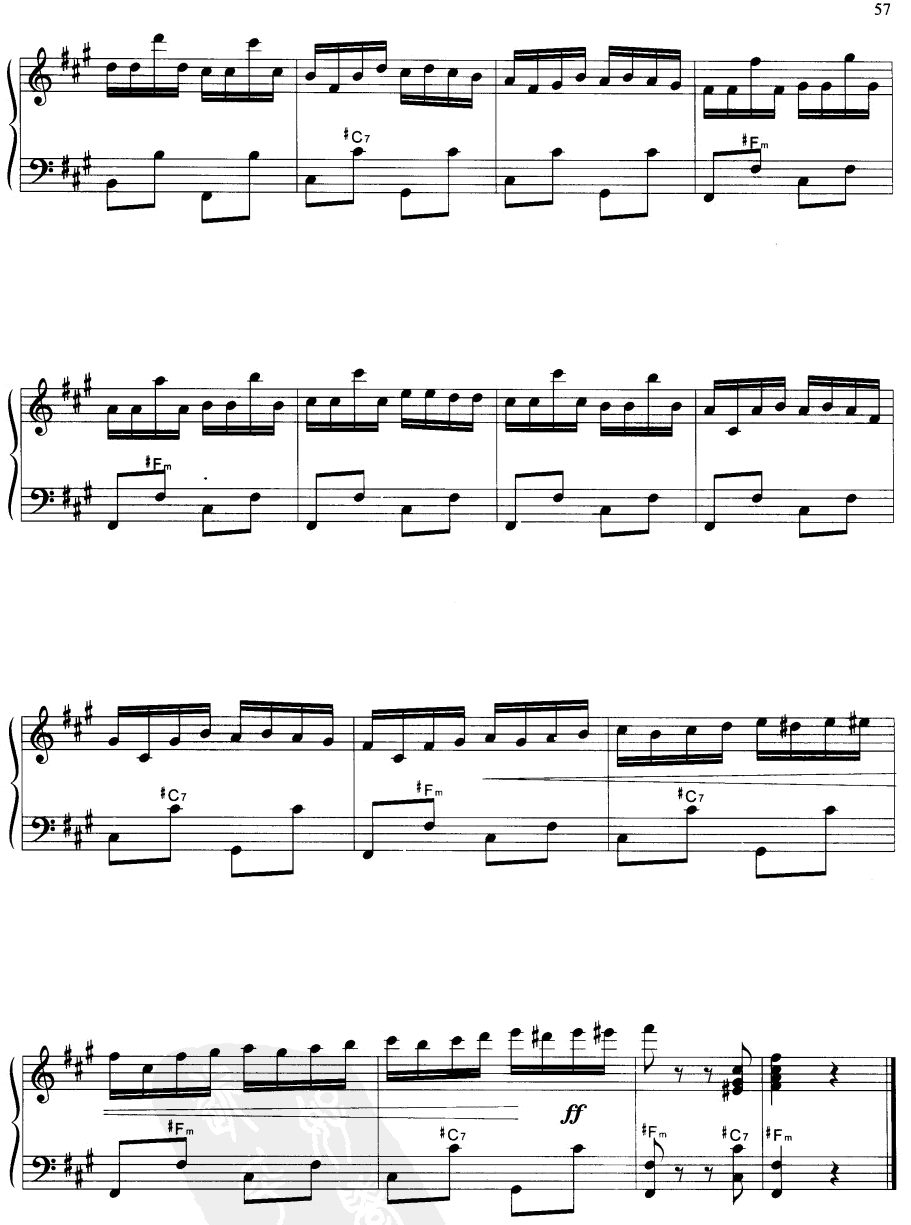 节日的麦西来甫手风琴曲谱（图7）