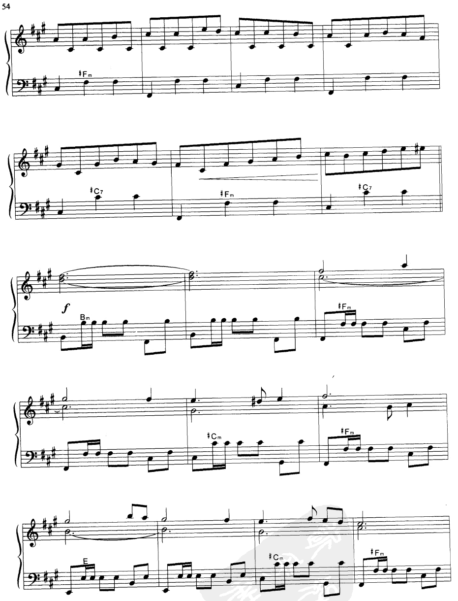 节日的麦西来甫手风琴曲谱（图4）