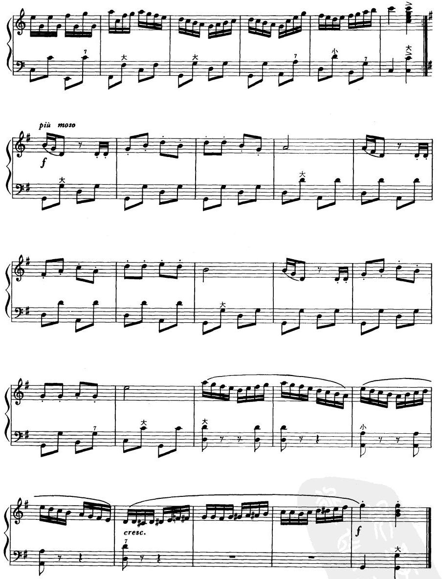 小手风琴手手风琴曲谱（图3）