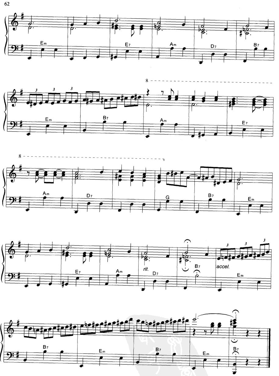 山楂树手风琴曲谱（图5）