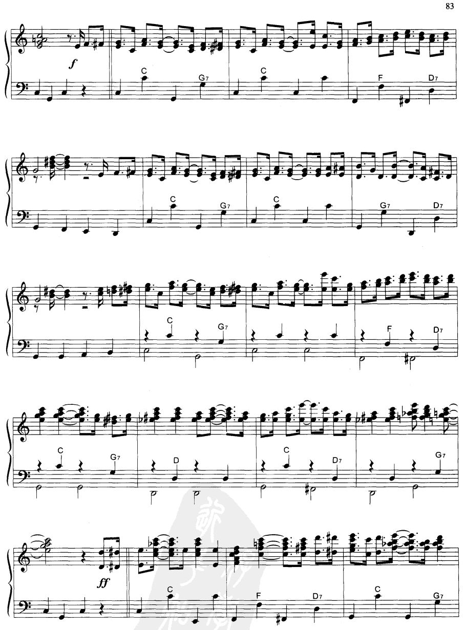 演艺人手风琴曲谱（图2）
