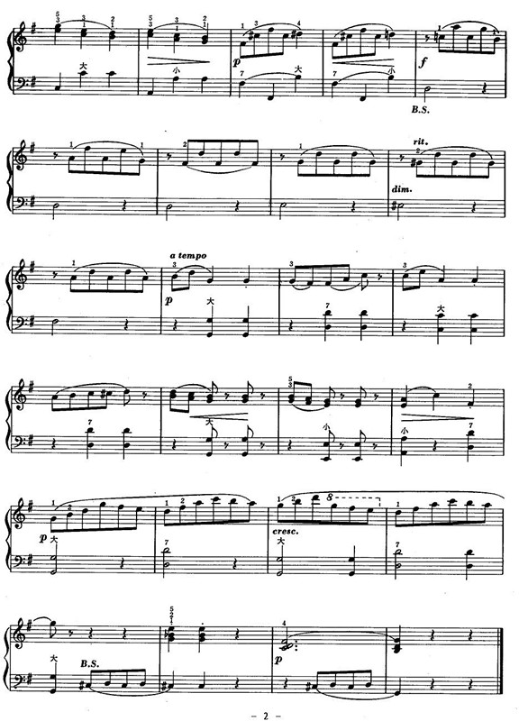 圈舞手风琴曲谱（图2）
