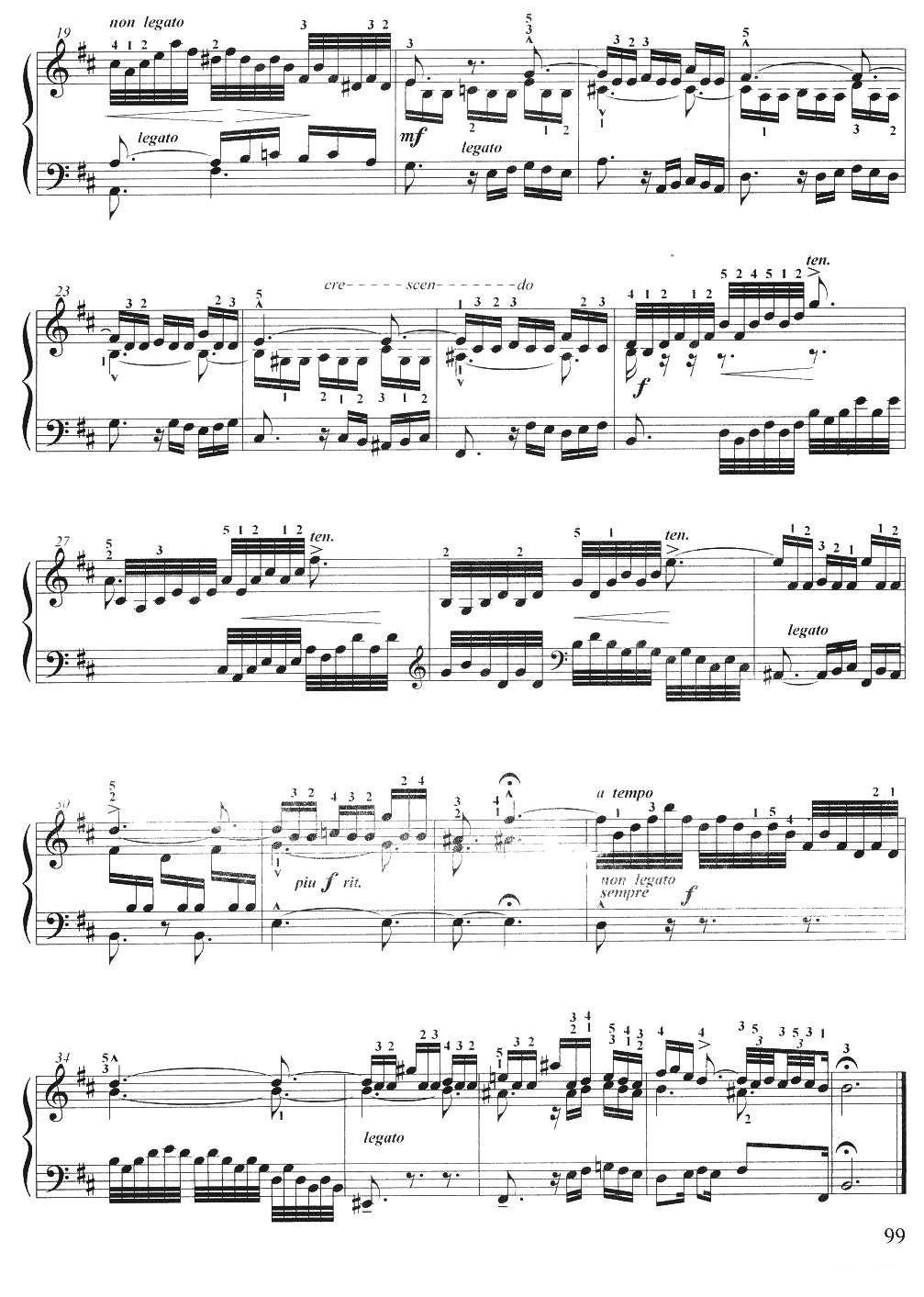 三部创意曲 No.5手风琴曲谱（图6）