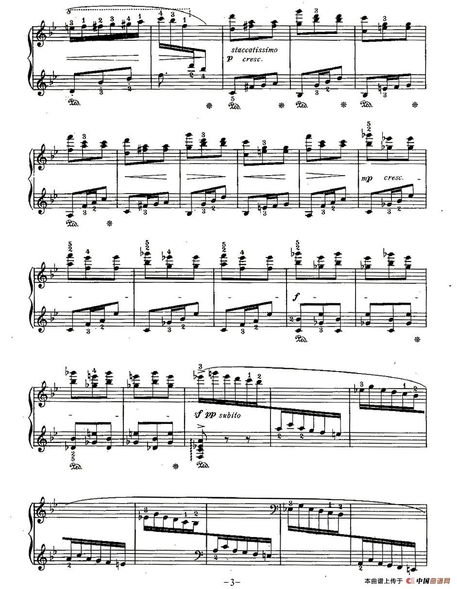 SPARKS（火花）手风琴曲谱（图3）