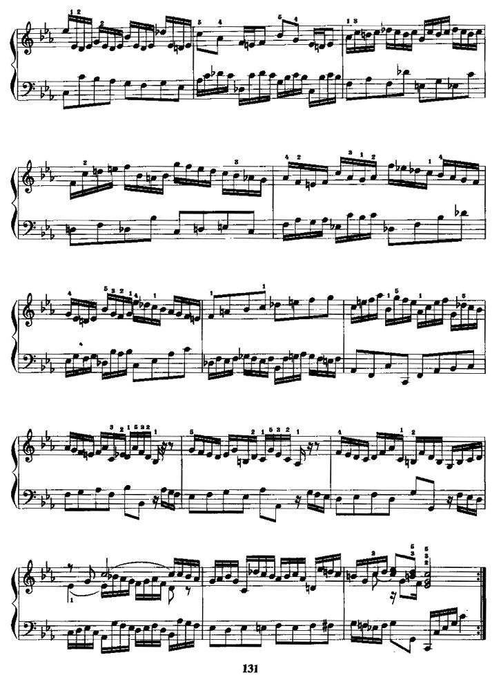c小调前奏曲手风琴曲谱（图2）