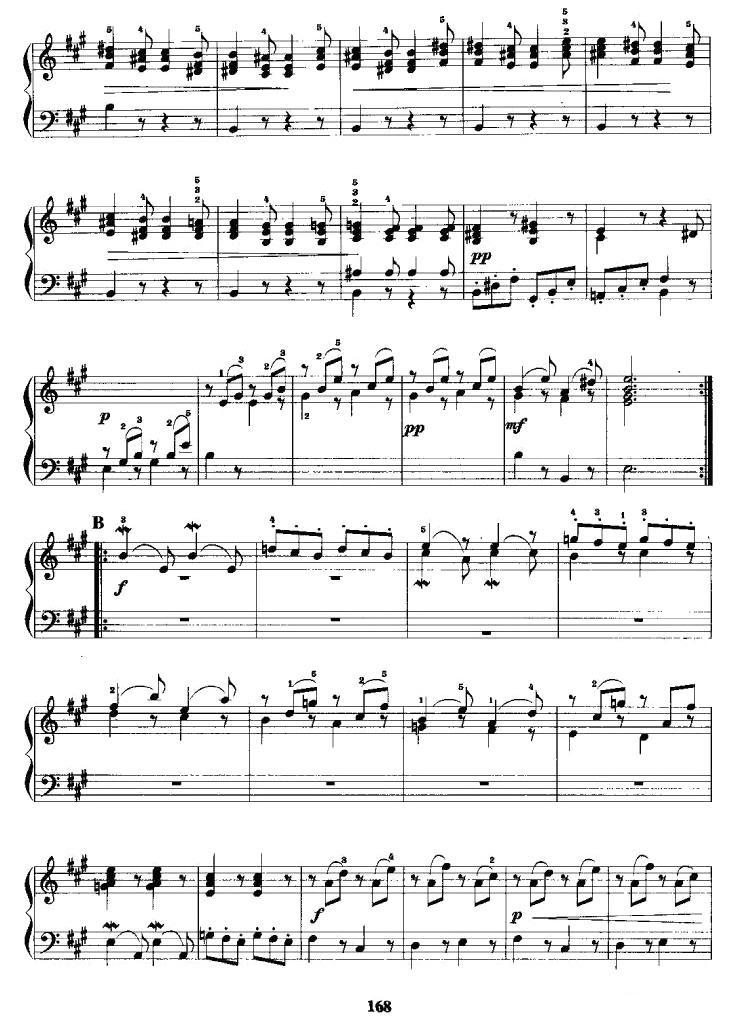 小组曲手风琴曲谱（图8）