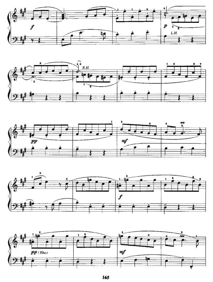小组曲手风琴曲谱（图5）