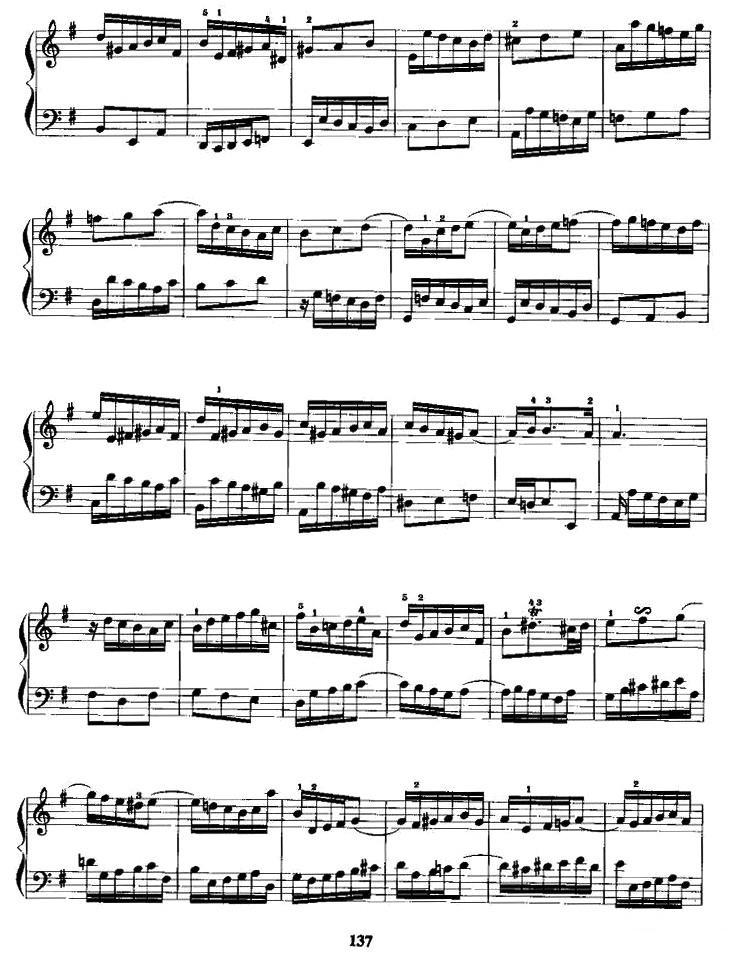 e小调前奏曲手风琴曲谱（图3）