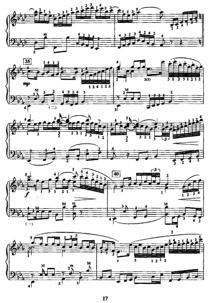 天涯歌女手风琴曲谱（图4）