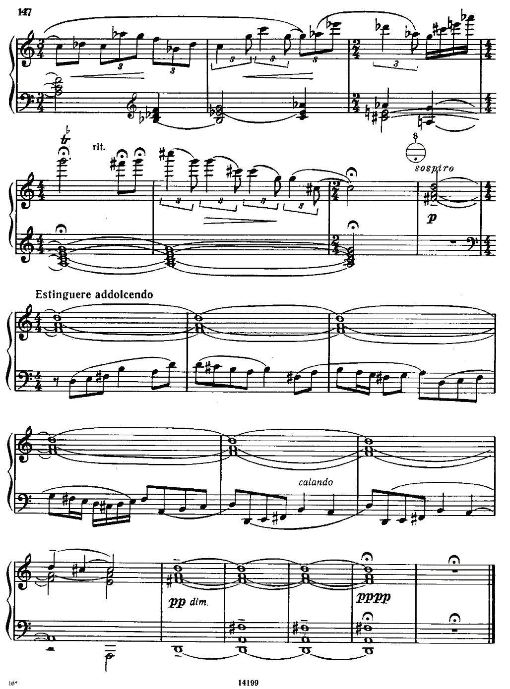 佐罗塔耶夫 - 奏鸣曲二号手风琴曲谱（图18）