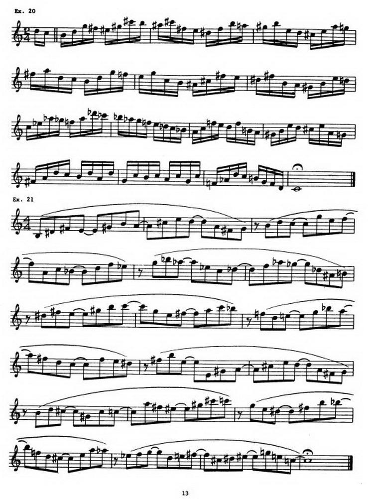 爵士乐练习曲手风琴曲谱（图3）
