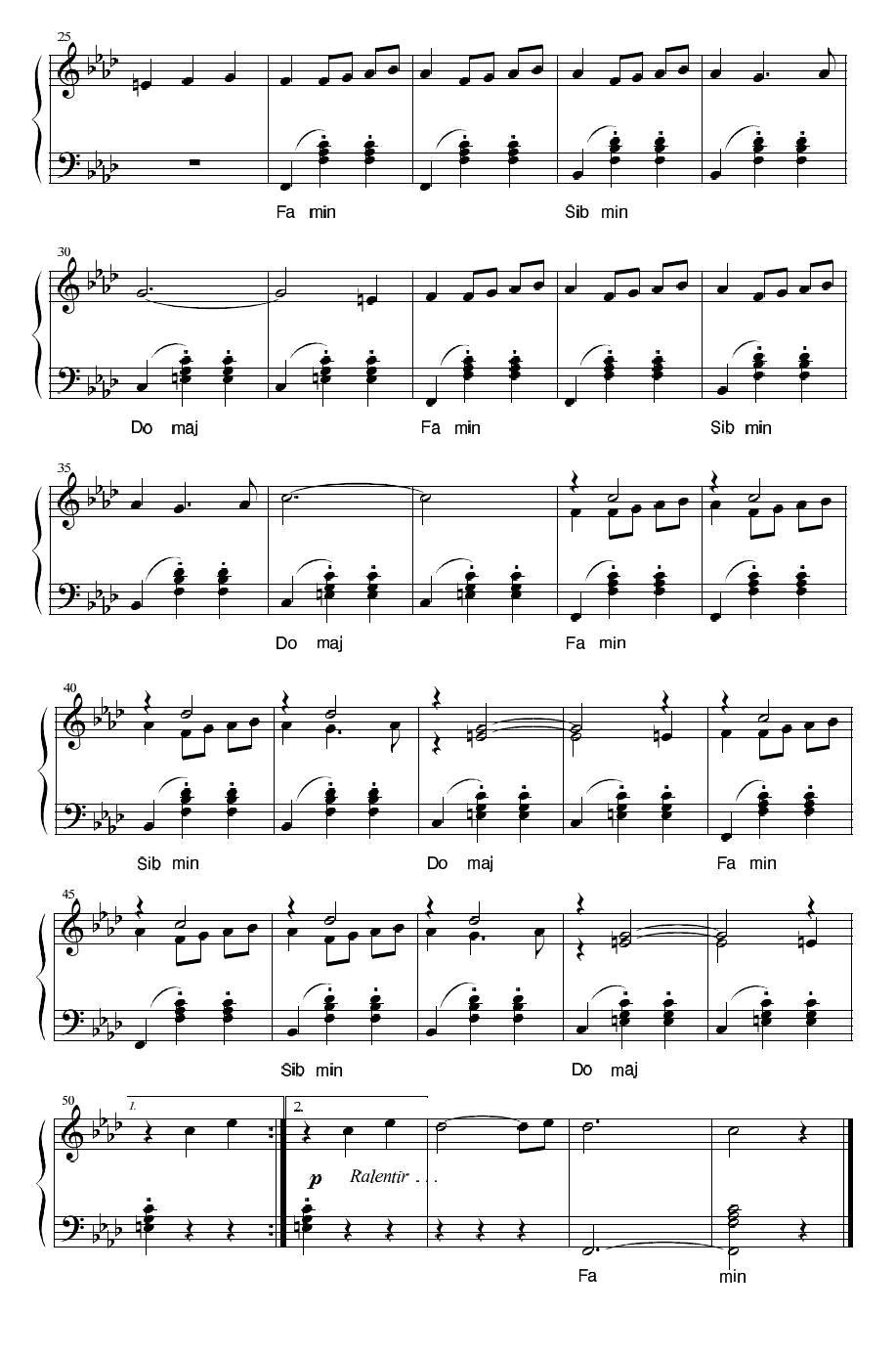 La Veillee手风琴曲谱（图2）