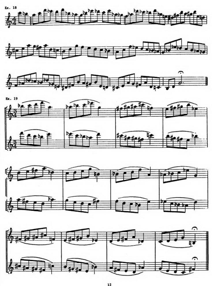 爵士乐练习曲手风琴曲谱（图4）