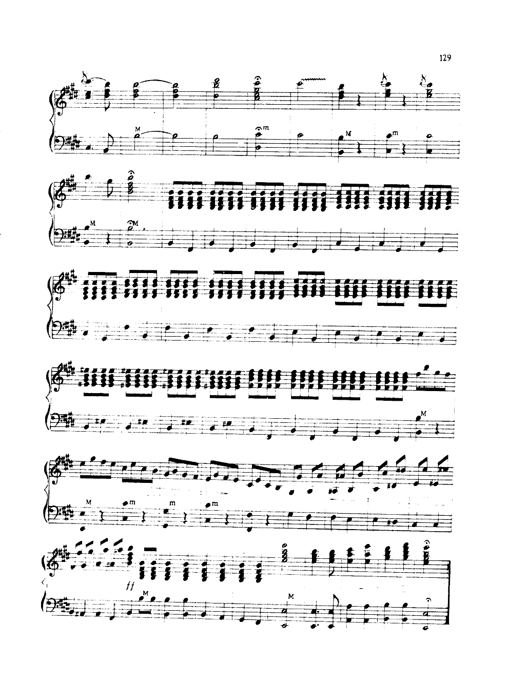打虎上山(刘明亮改编)(手风琴线谱)手风琴曲谱（图5）