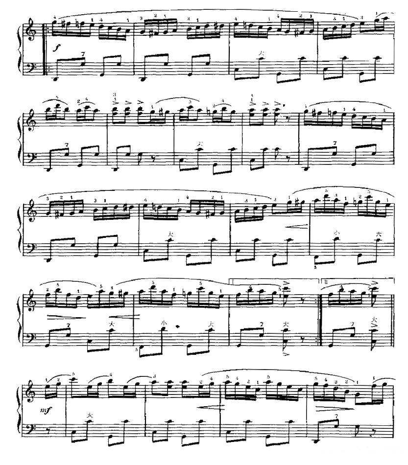 瑞典波尔卡手风琴曲谱（图2）