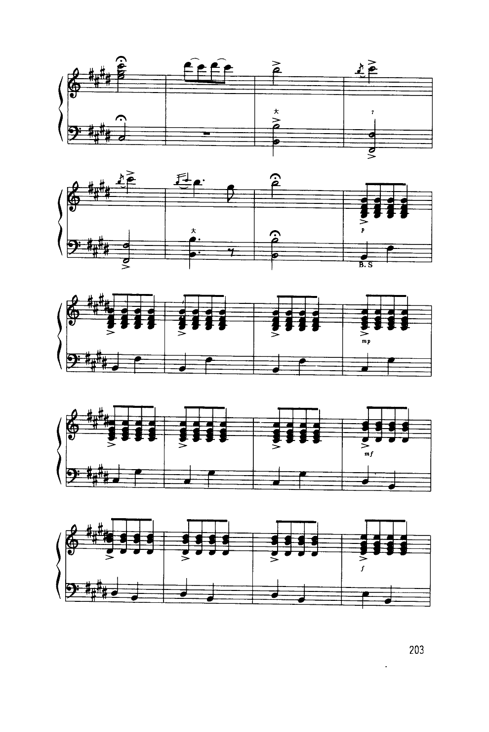 打虎上山(杨智华改编)(手风琴线谱)手风琴曲谱（图13）