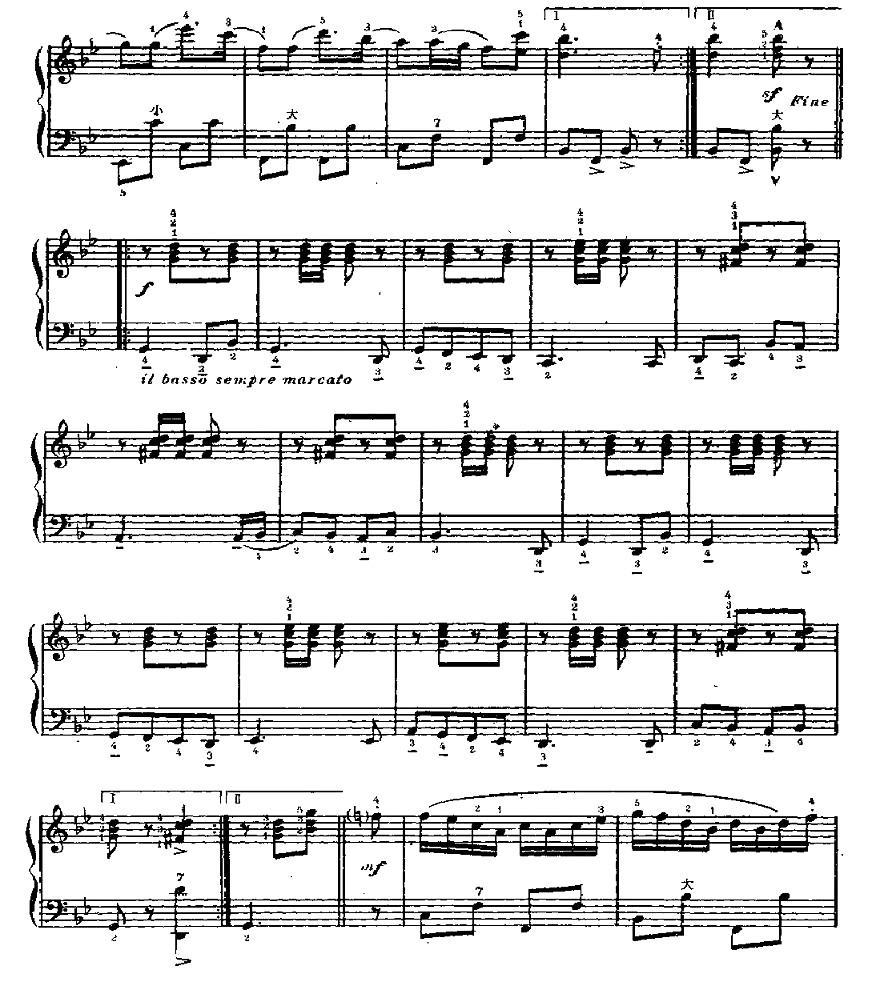海伦娜，跳吧手风琴曲谱（图2）