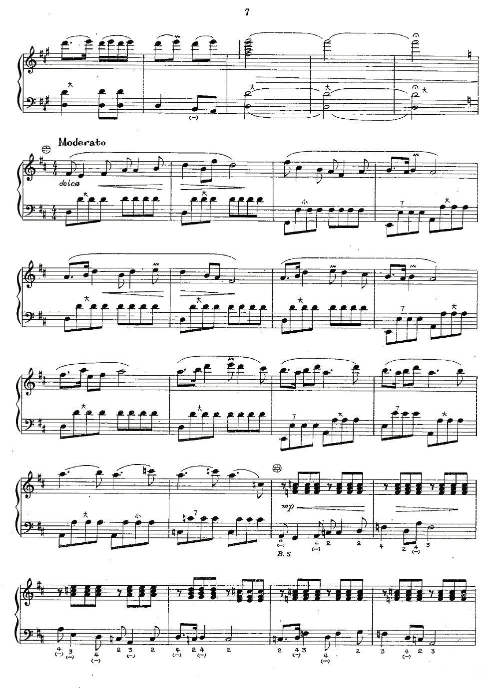 春节序曲手风琴曲谱（图3）