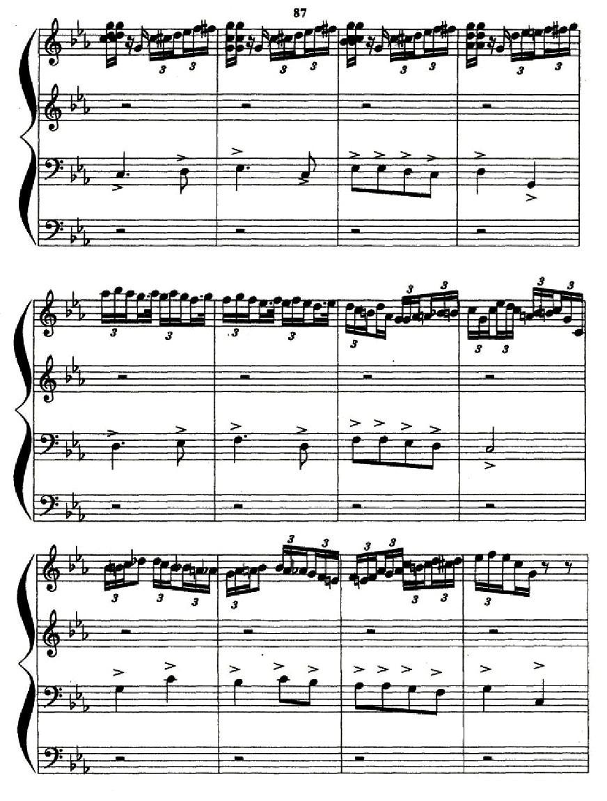 喀秋莎（三重奏）手风琴曲谱（图9）