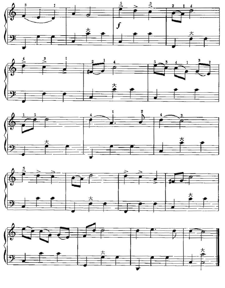桑塔·露琪亚手风琴曲谱（图2）