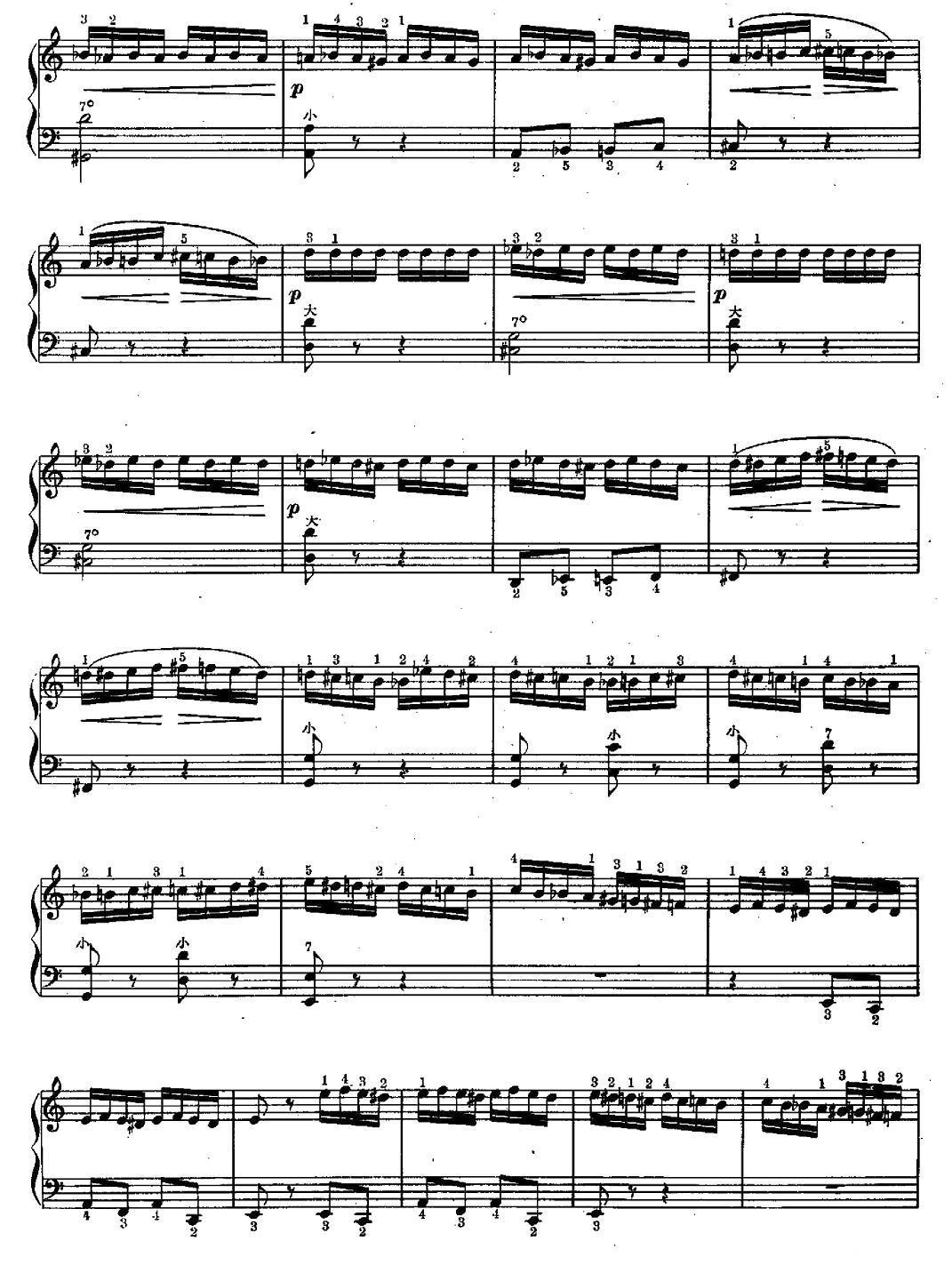 野蜂飞舞（宋兴元改编版）手风琴曲谱（图2）