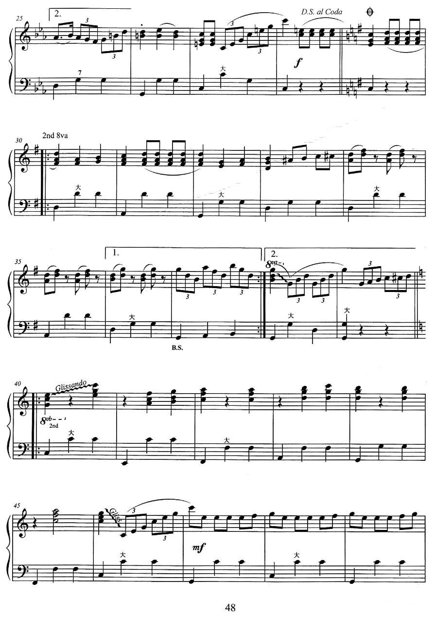 墨西哥人杰西卡手风琴曲谱（图2）