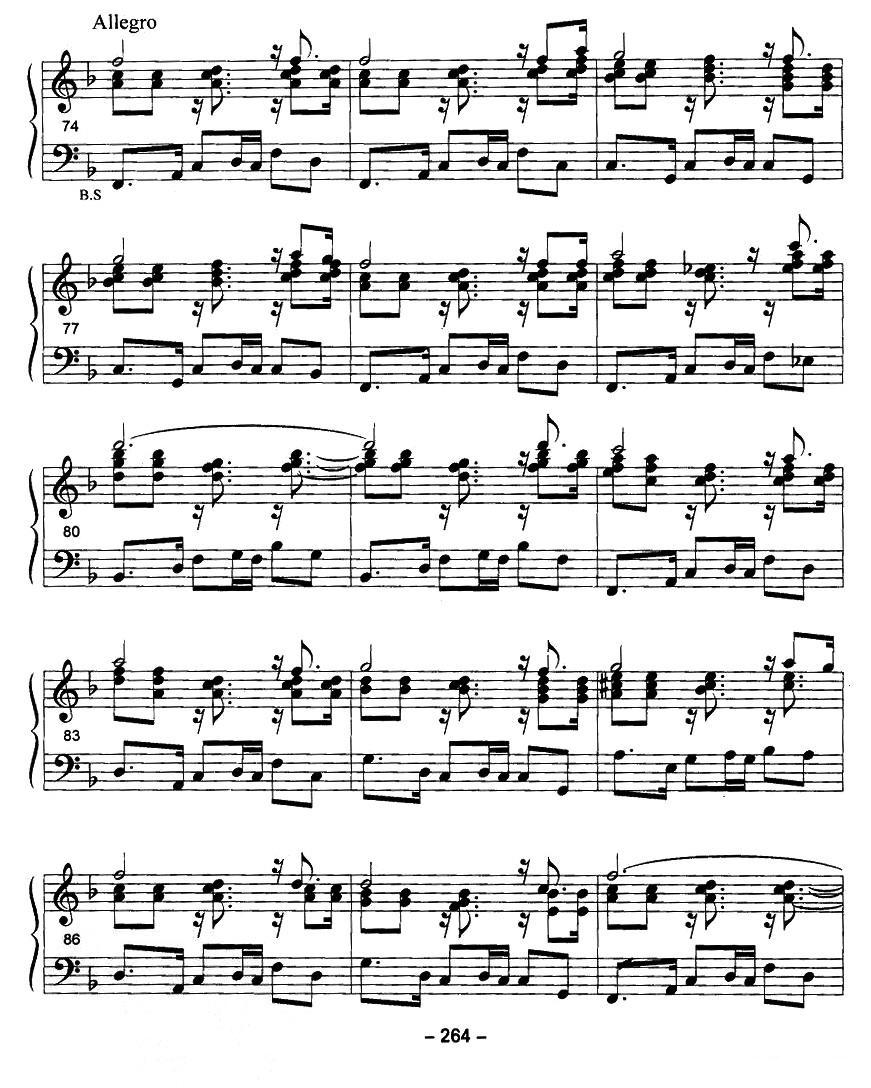 过去的时光手风琴曲谱（图5）