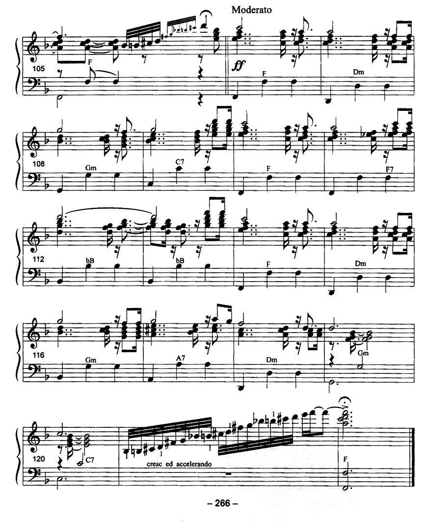过去的时光手风琴曲谱（图7）
