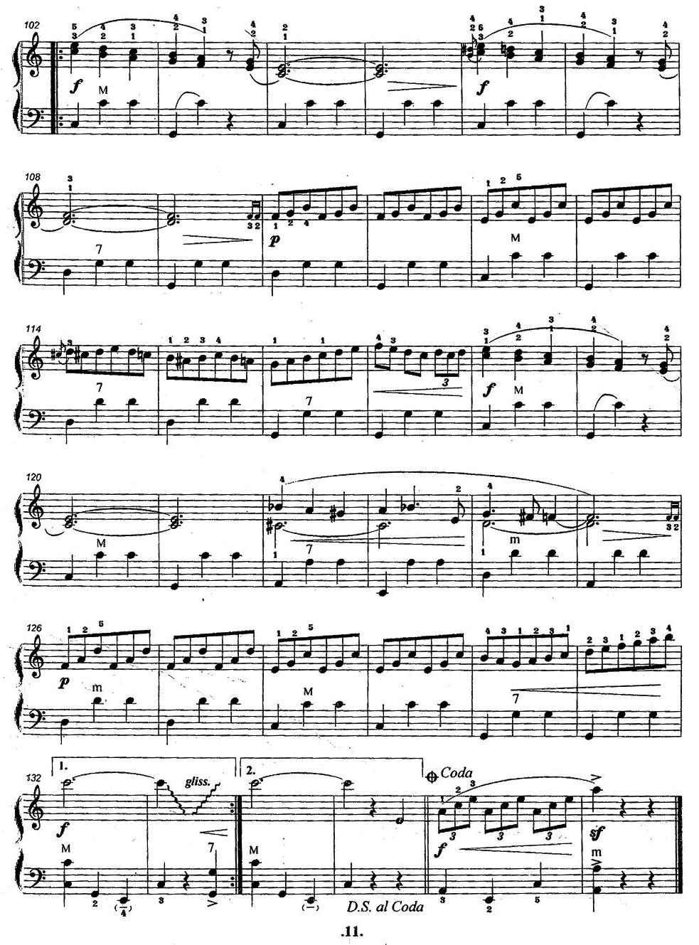 柯瑞妮手风琴曲谱（图4）