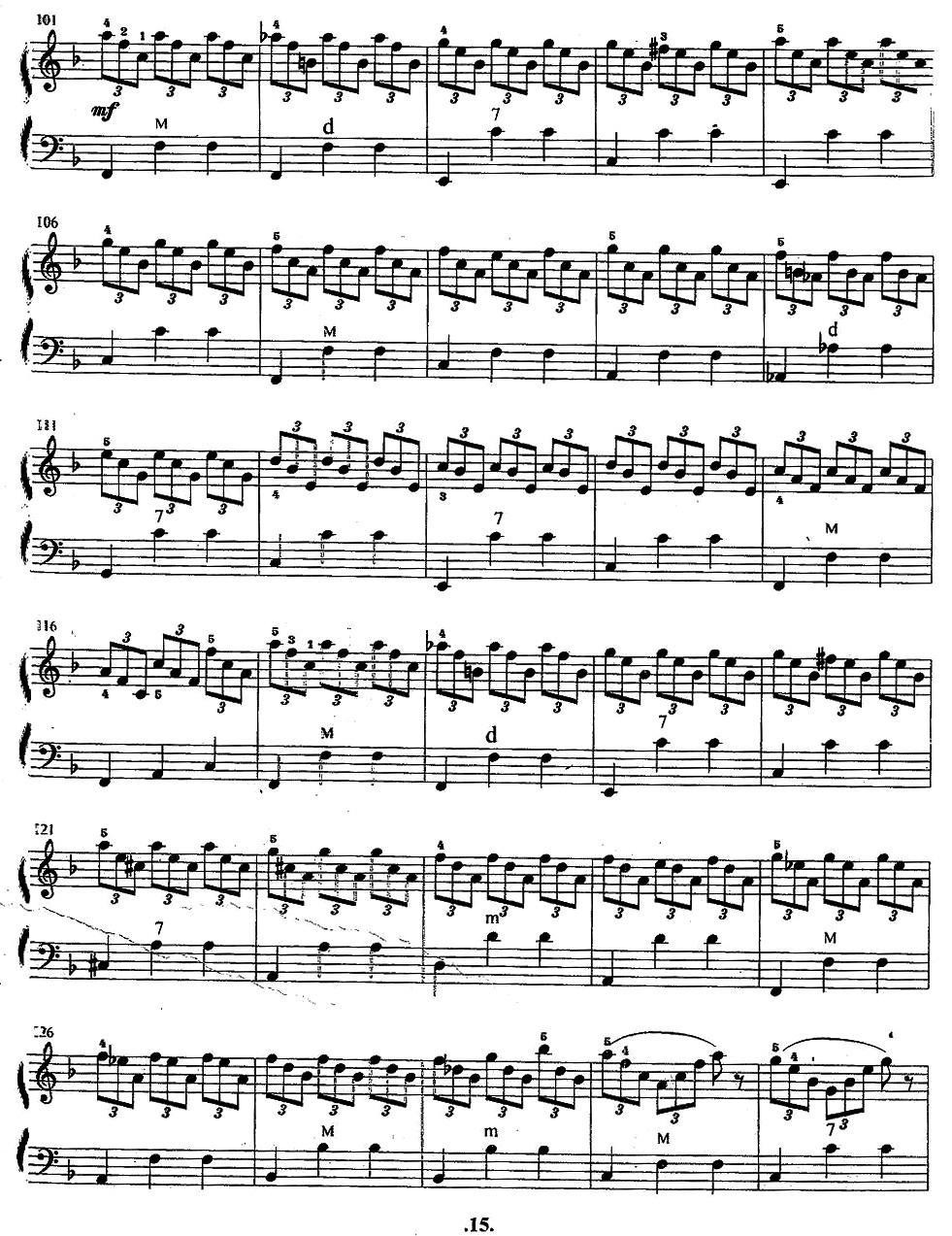 回归的燕子手风琴曲谱（图4）