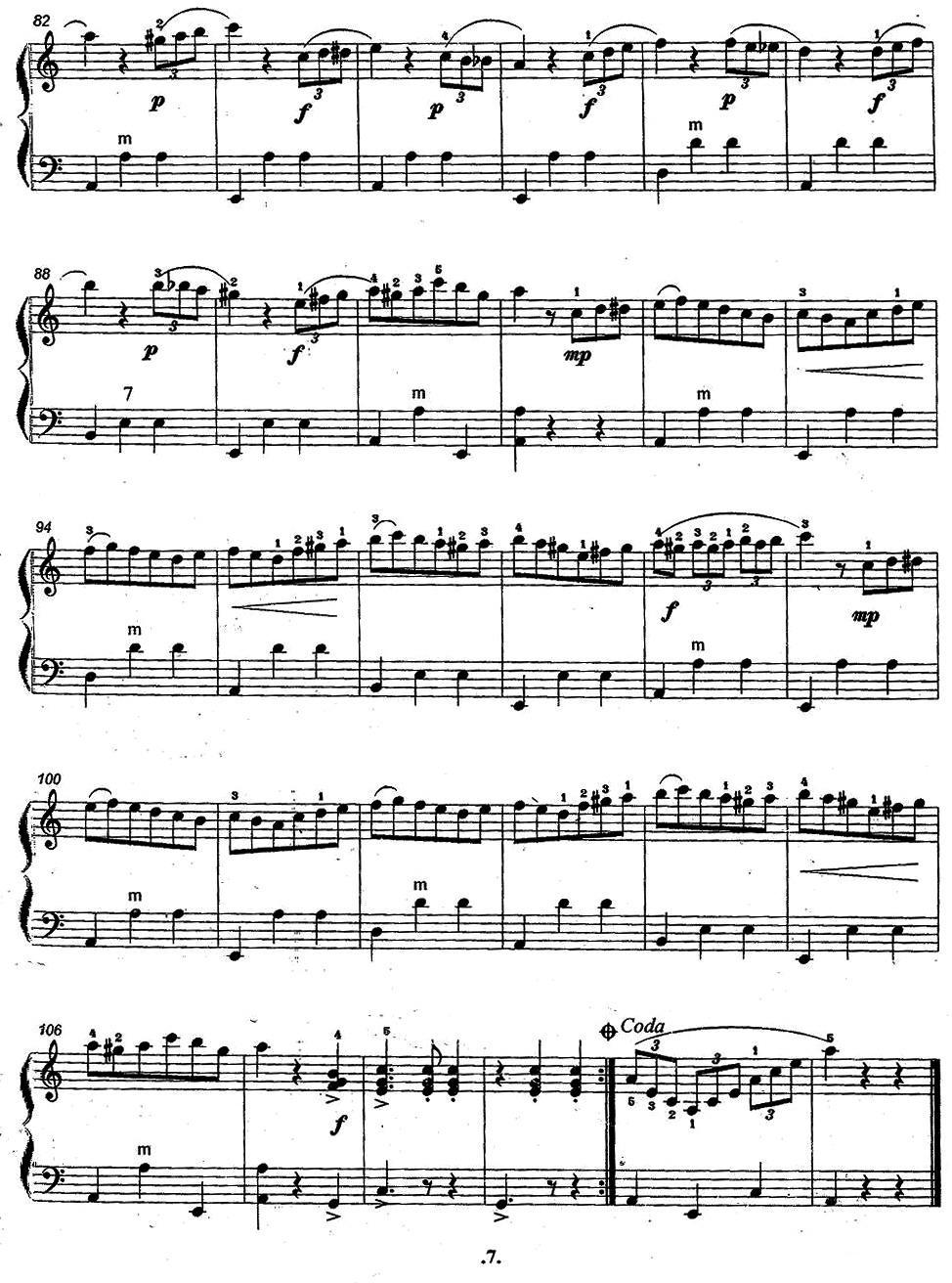 手风琴公主手风琴曲谱（图4）