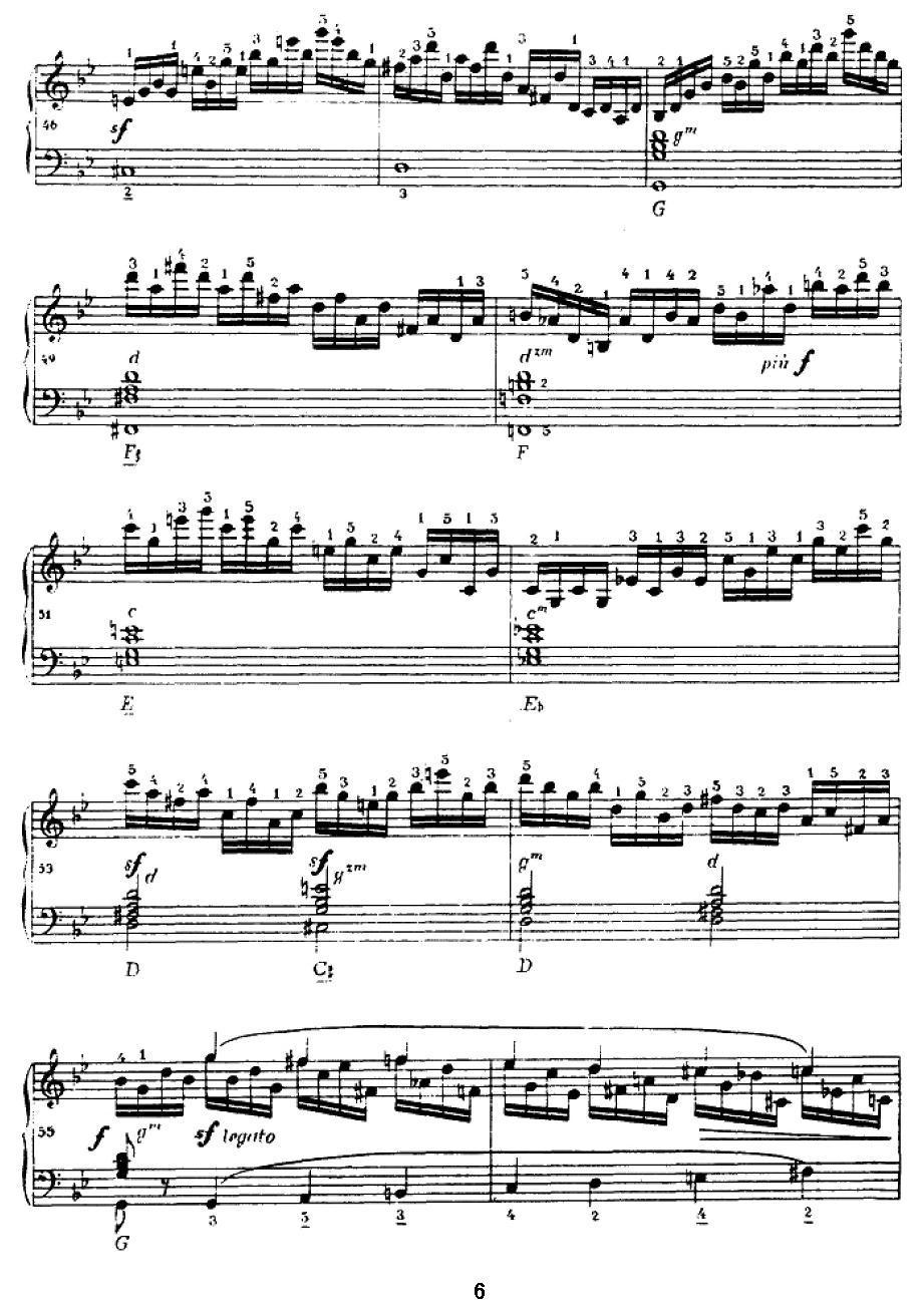 手风琴练习曲（5）手风琴曲谱（图6）