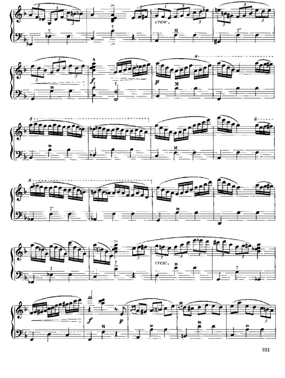 嬉游曲手风琴曲谱（图3）