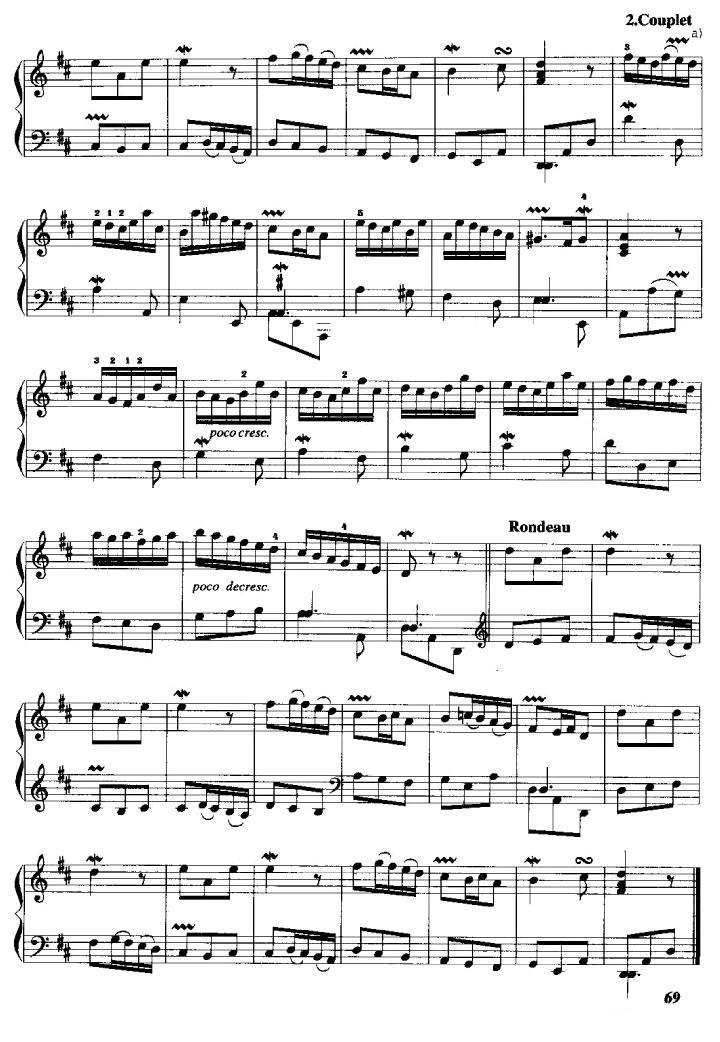 小事手风琴曲谱（图2）