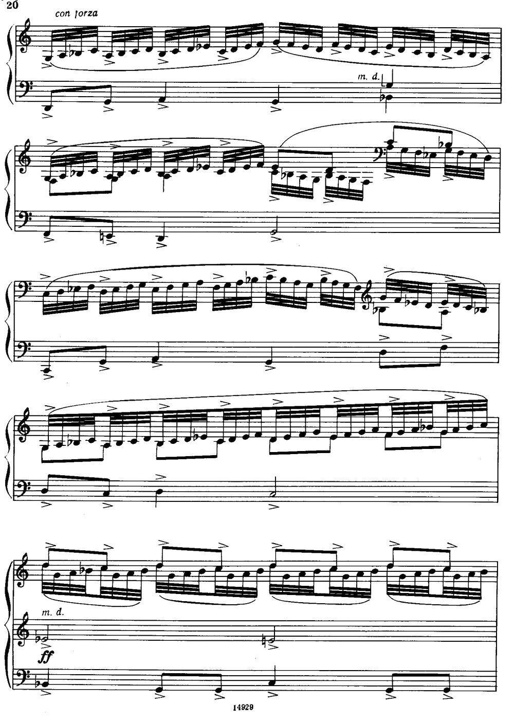 冬季素描5.壮士歌手风琴曲谱（图3）