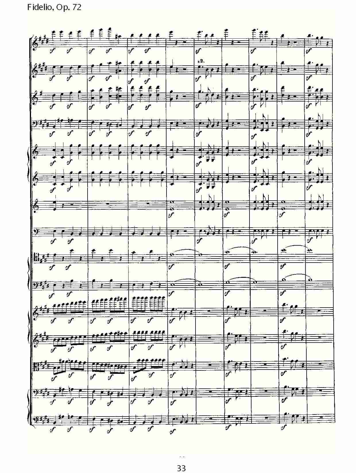 Fidelio, Op. 72 （四）总谱（图3）