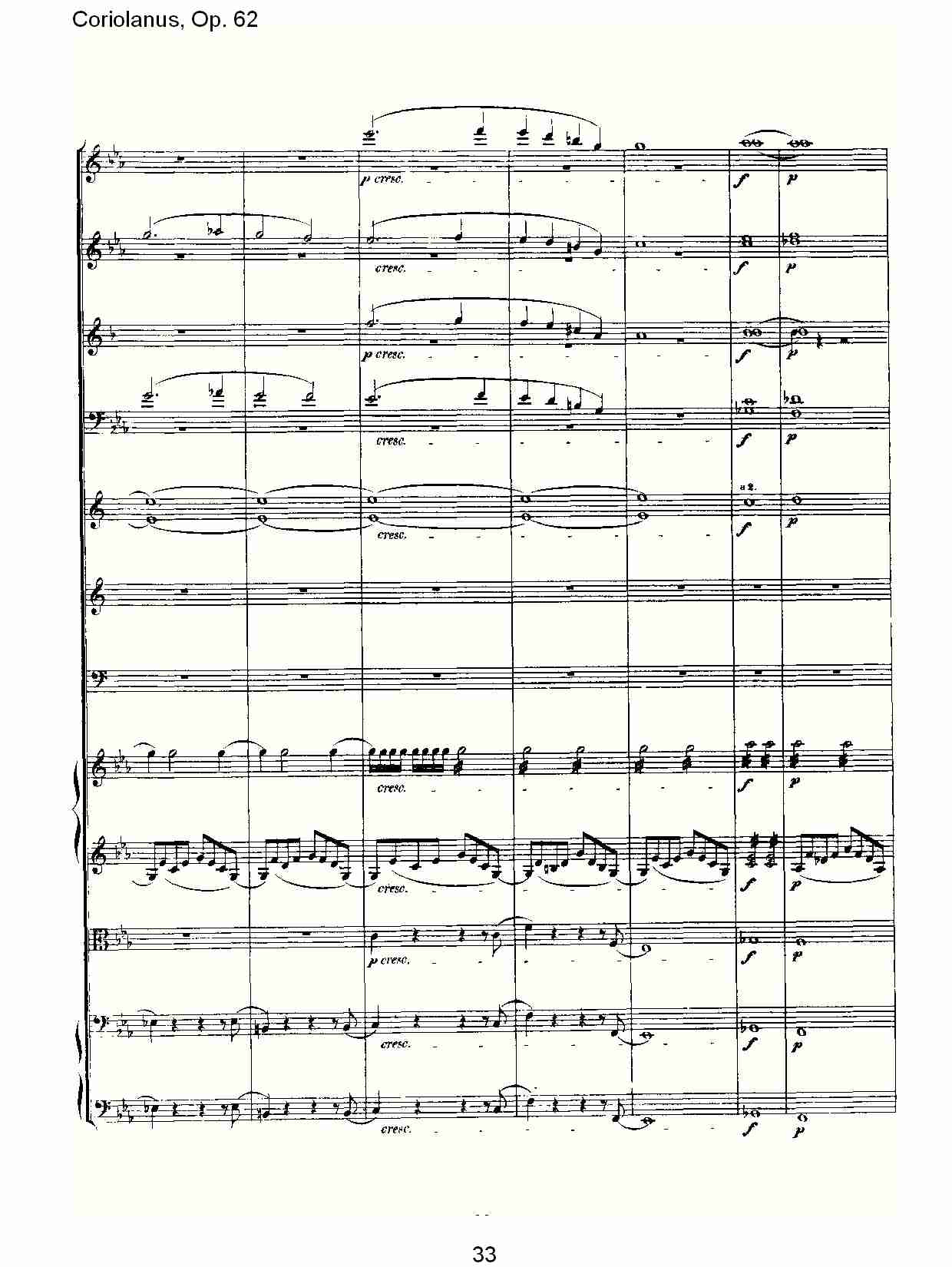 Coriolanus, Op.62 （四）总谱（图3）