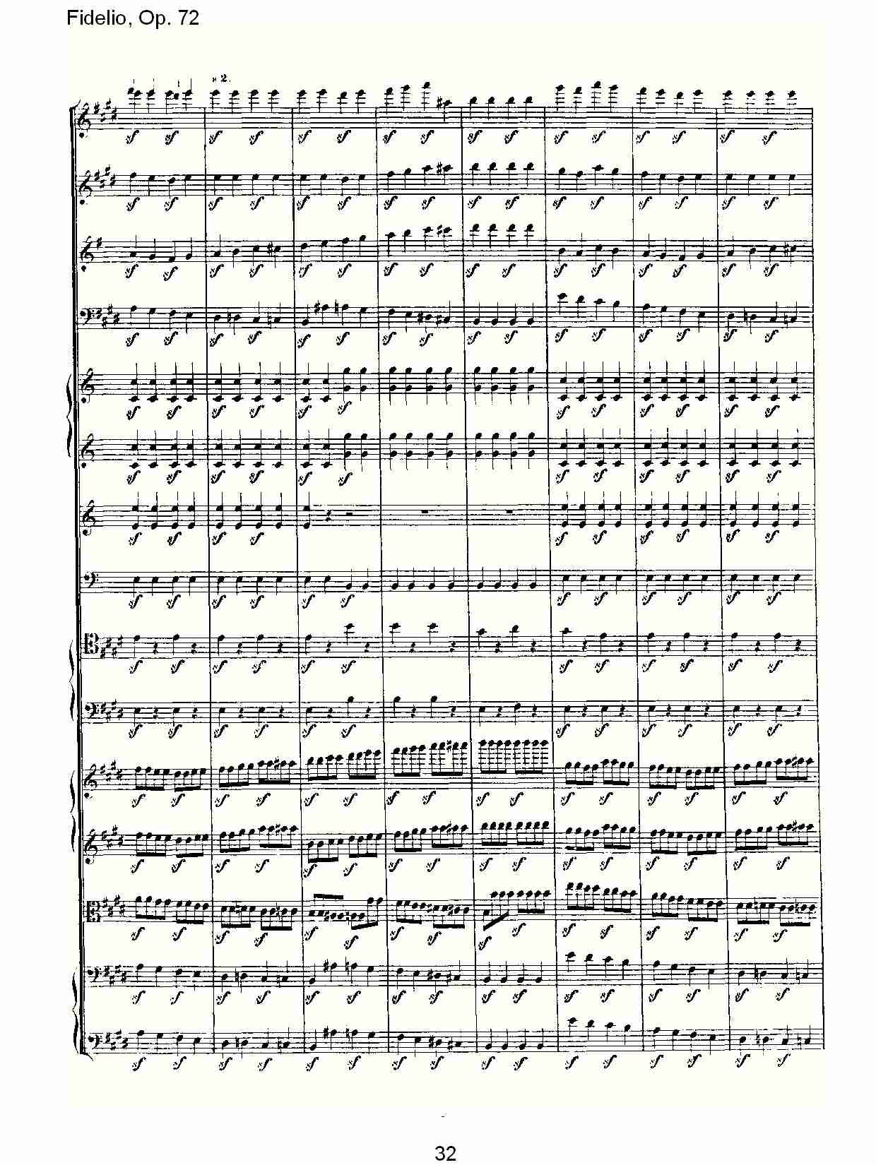 Fidelio, Op. 72 （四）总谱（图2）